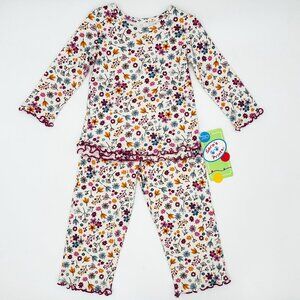 NWT Sara’s Prints Floral Girls Nightgown — Size 2T (Tag size 2)